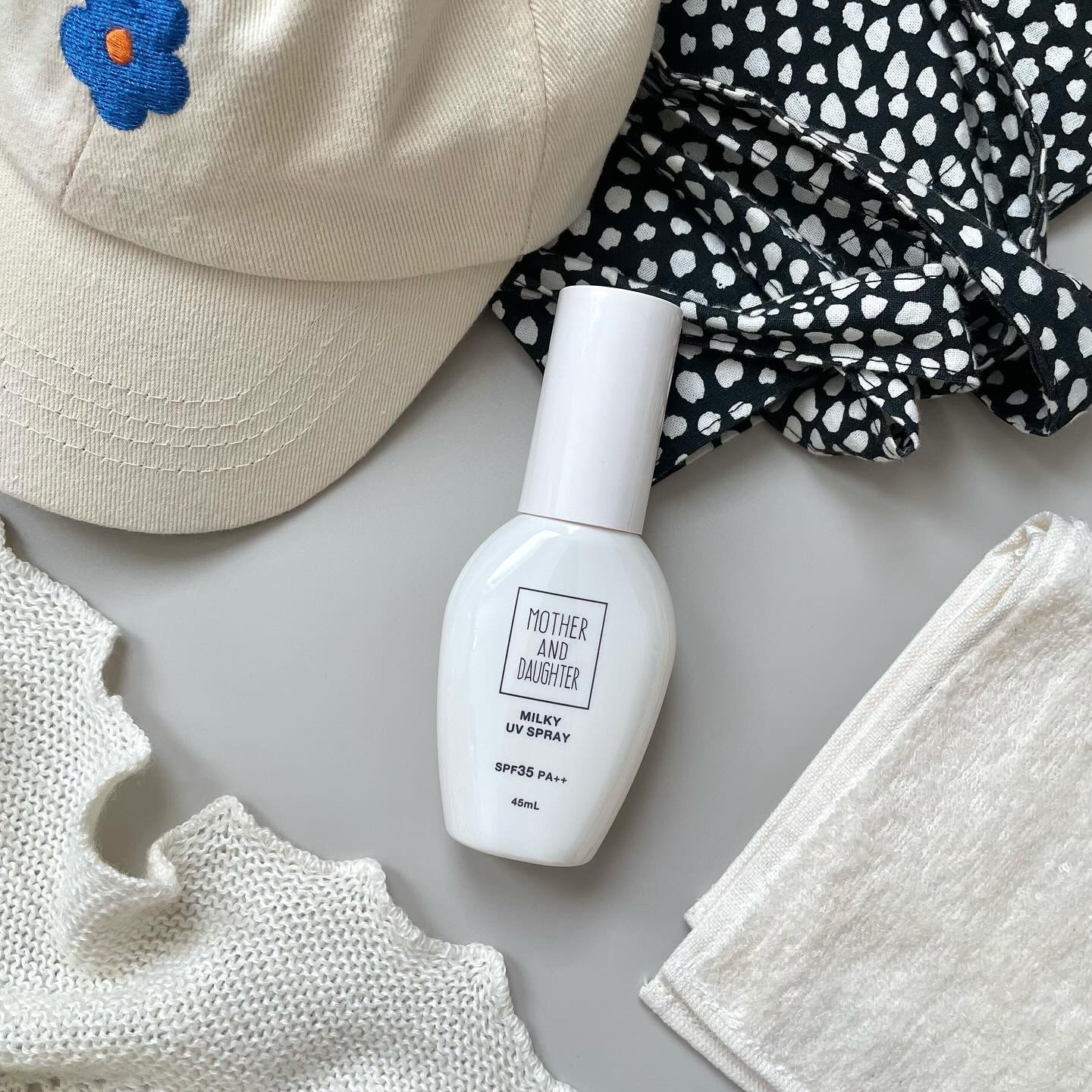 M&D ミルキーUVスプレー/Mother&Daughter/日焼け止めミスト・スプレーを使ったクチコミ（1枚目）