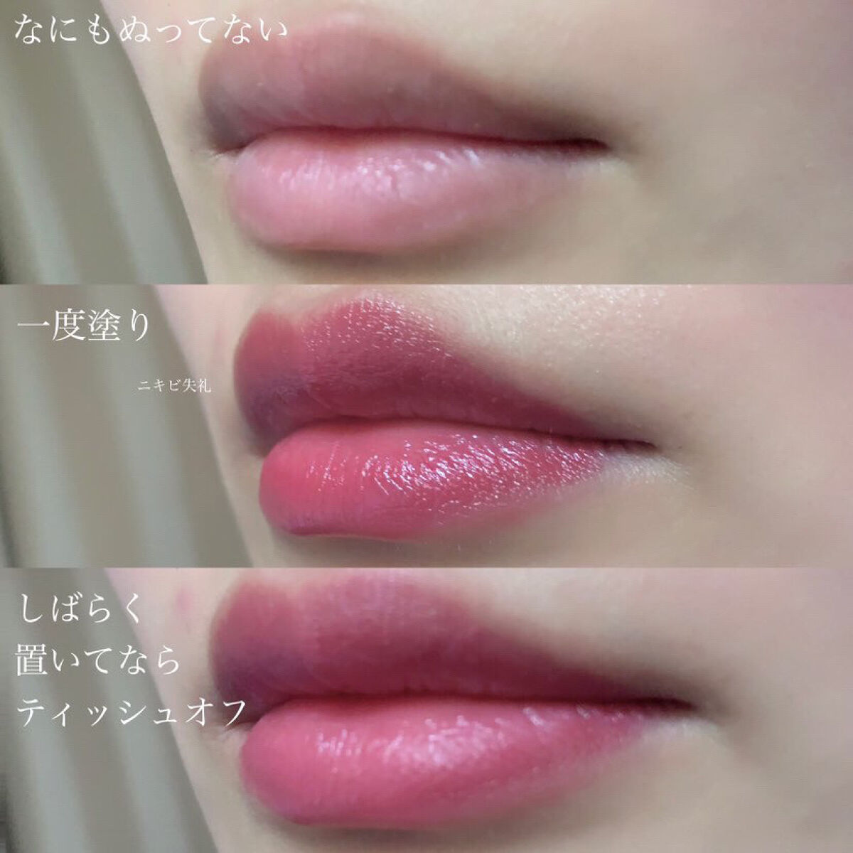 ネンマクフェイク ルージュ/Visée/口紅を使ったクチコミ（3枚目）