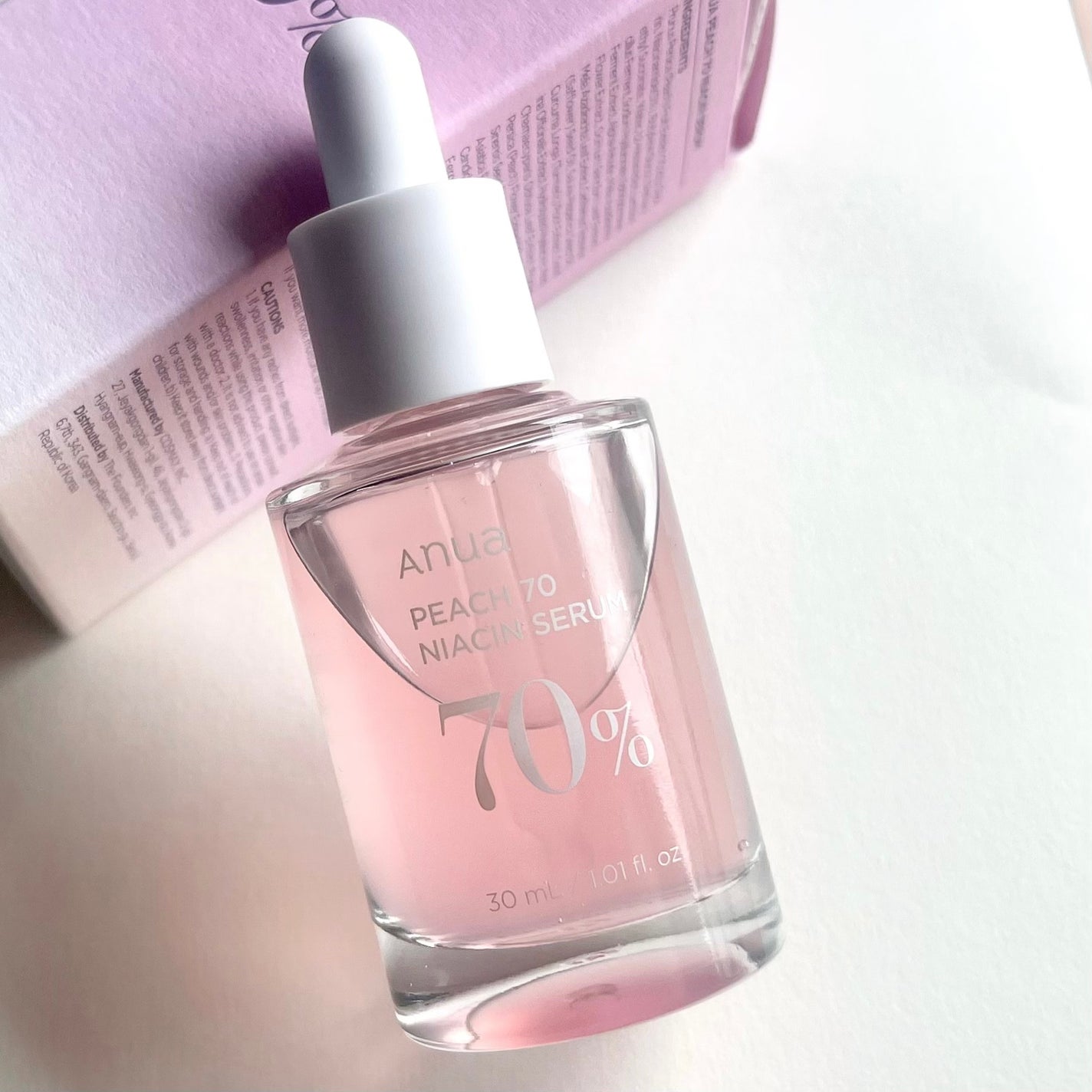 桃70%ナイアシンセラム/Anua/美容液を使ったクチコミ(6枚目)