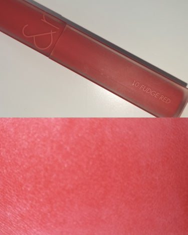 rom&nd ブラーファッジティント 10 ファッジレッド(FUDGE RED)/rom&nd/口紅を使ったクチコミ（3枚目）