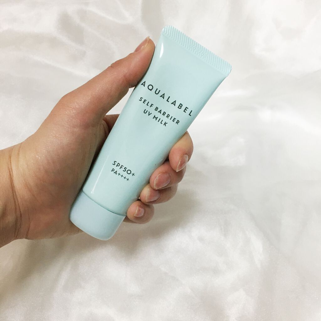 セルフバリア UV ミルク/アクアレーベル/乳液を使ったクチコミ(3枚目)