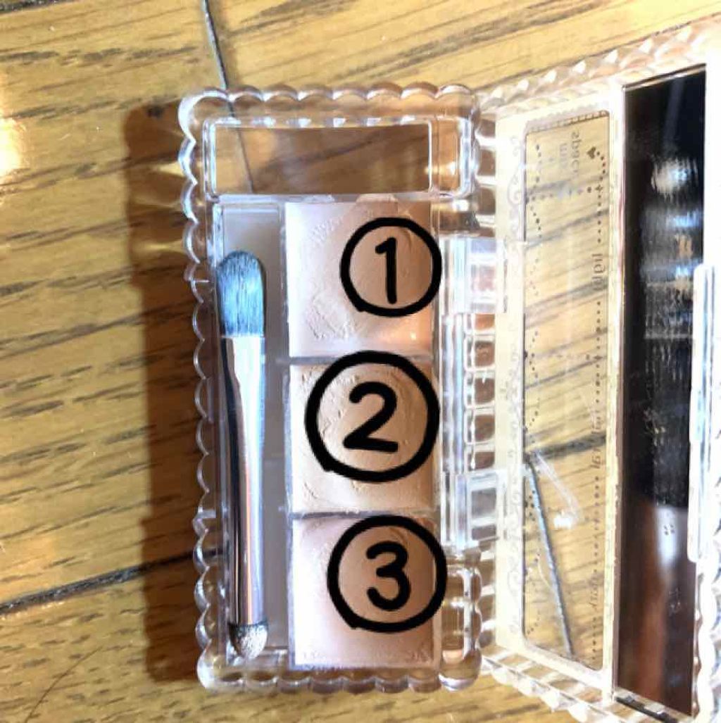 カラーミキシングコンシーラー/キャンメイク/パレットコンシーラーを使ったクチコミ(1枚目)