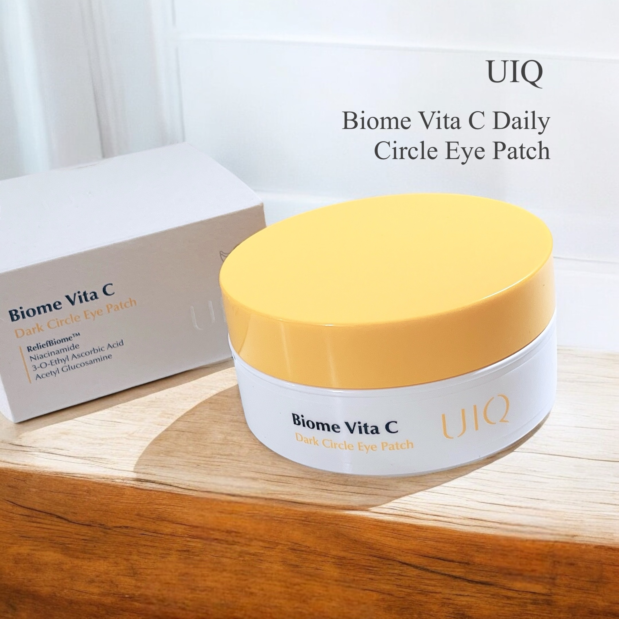 💛UIQ
バイオームビタC黒クマアイパッチ

ぷるんぷるんのゲルシートが気持ち良い
ユイクの目元用パッチ💛

これ本当に気持ち良くて♡
くすみ・クマのケアにはもちろん、
スキンケアが楽しみになるような良さがある♡

使い心地もすごく良く