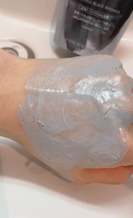 ダブル ブラック ウォッシャー/ONE BY KOSE/その他洗顔料を使ったクチコミ(4枚目)