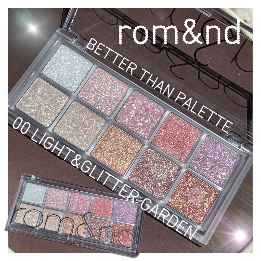 ベターザンパレット/rom&nd/アイシャドウパレットを使ったクチコミ(1枚目)