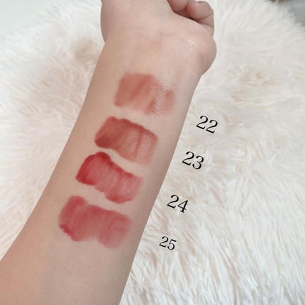 ジューシーラスティングティント/rom&nd/リップティントを使ったクチコミ(2枚目)