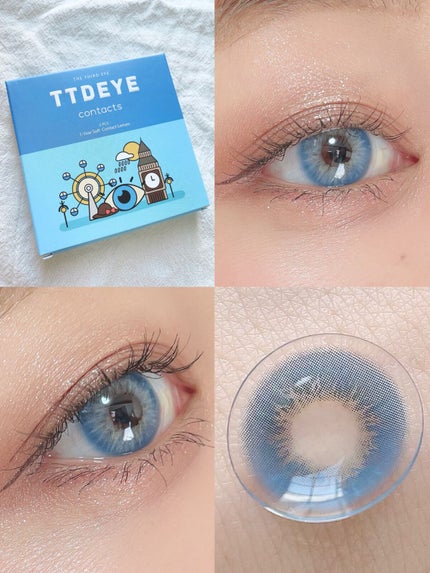 ごんす@YouTube始めました on LIPS 「《TTDEYEお人形みたいな瞳に❤︎》TTDEYEの新色でとっ..」(7枚目)