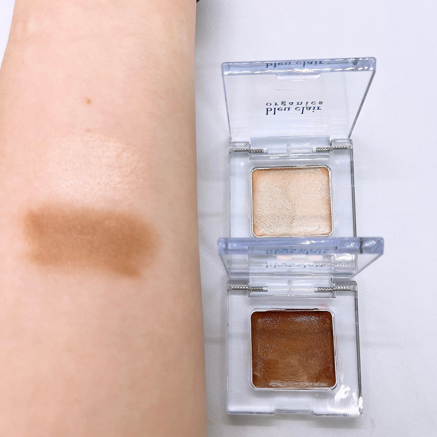 オーガニックアイカラークリーム/ブルークレール/ジェル・クリームアイシャドウを使ったクチコミ(4枚目)