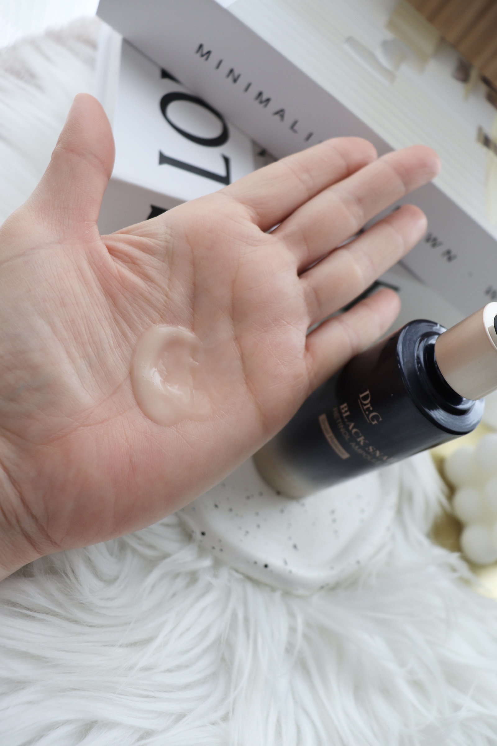 ブラックスネイルレチノールセラム/Dr.G/美容液を使ったクチコミ（3枚目）