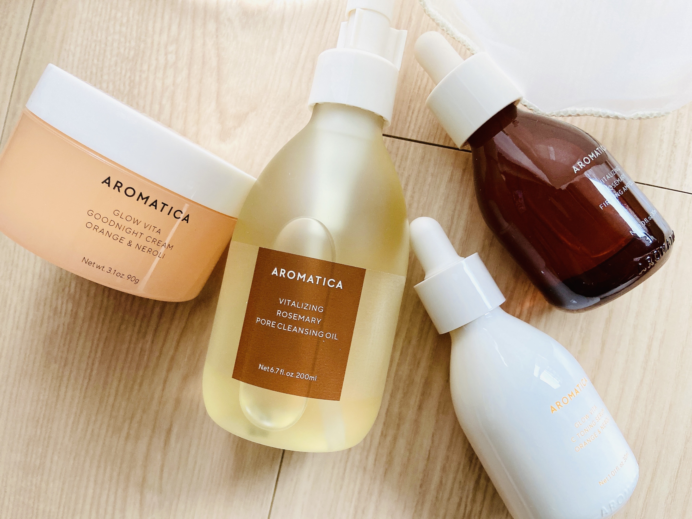 グロービタグットナイトクリーム/AROMATICA/フェイスクリームを使ったクチコミ（2枚目）