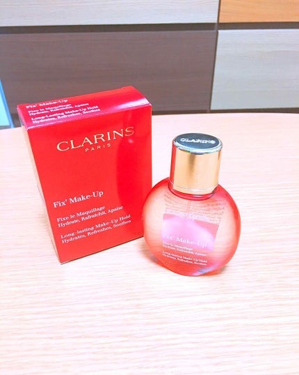 フィックス メイクアップ/CLARINS/ミスト状化粧水を使ったクチコミ(1枚目)
