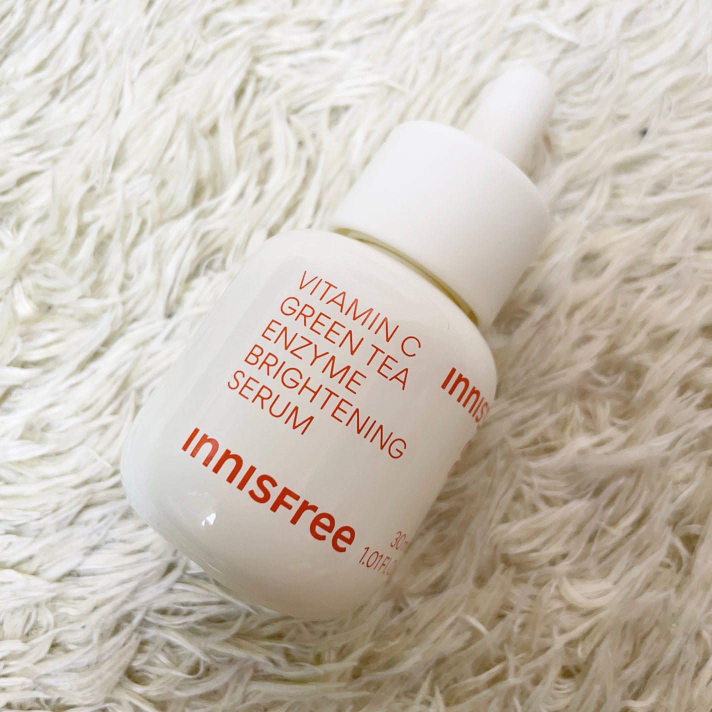 ビタC グリーンティーエンザイム ブライト セラム/innisfree/美容液を使ったクチコミ(2枚目)