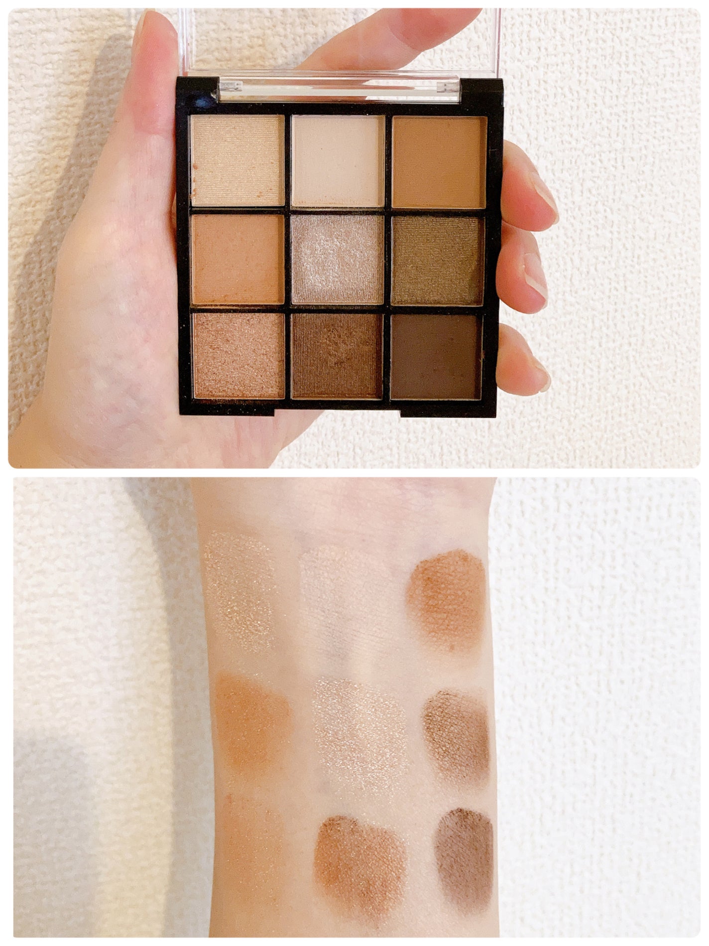 ブルーミングアイカラーパレットb (TOKYO GIRLS COLLECTION)/U R GLAM/アイシャドウパレットを使ったクチコミ(1枚目)