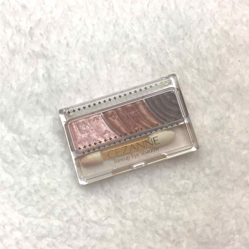 トーンアップアイシャドウ/CEZANNE/アイシャドウパレットを使ったクチコミ(1枚目)