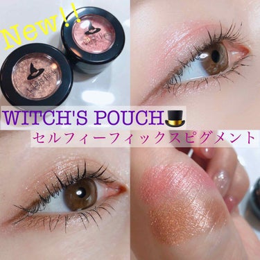 セルフィーフィックスピグメント/Witch's Pouch/単色アイシャドウを使ったクチコミ（1枚目）