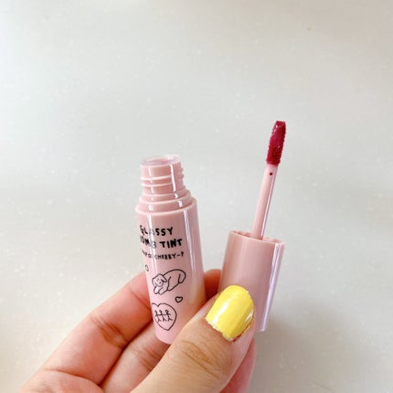 グラッシーボムティント/&nd by rom&nd/リップティントを使ったクチコミ(3枚目)