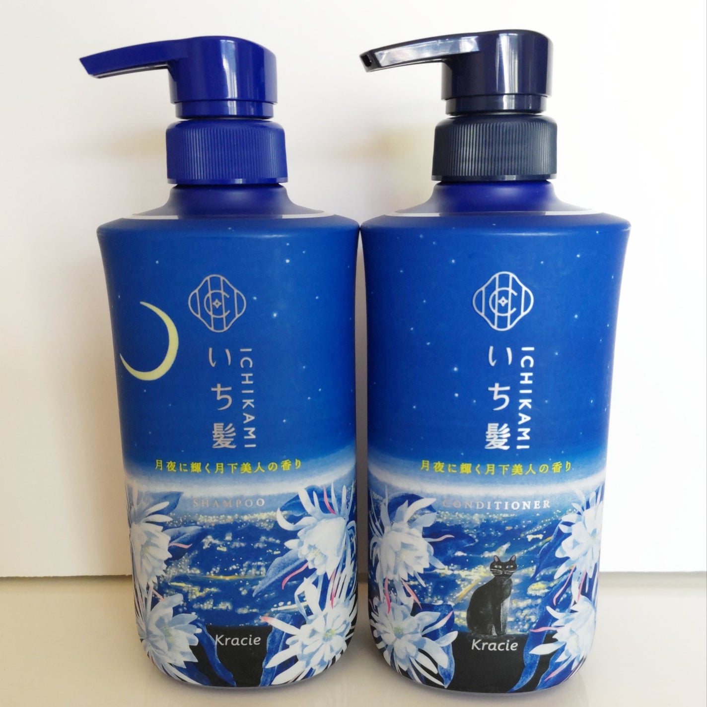 シャンプー&コンディショナー(月夜に輝く月下美人の香り)/いち髪/市販シャンプーを使ったクチコミ(2枚目)
