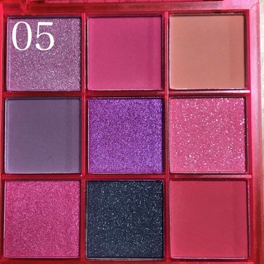 UR GLAM　BLOOMING EYE COLOR PALETTE/U R GLAM/パウダーアイシャドウを使ったクチコミ（2枚目）