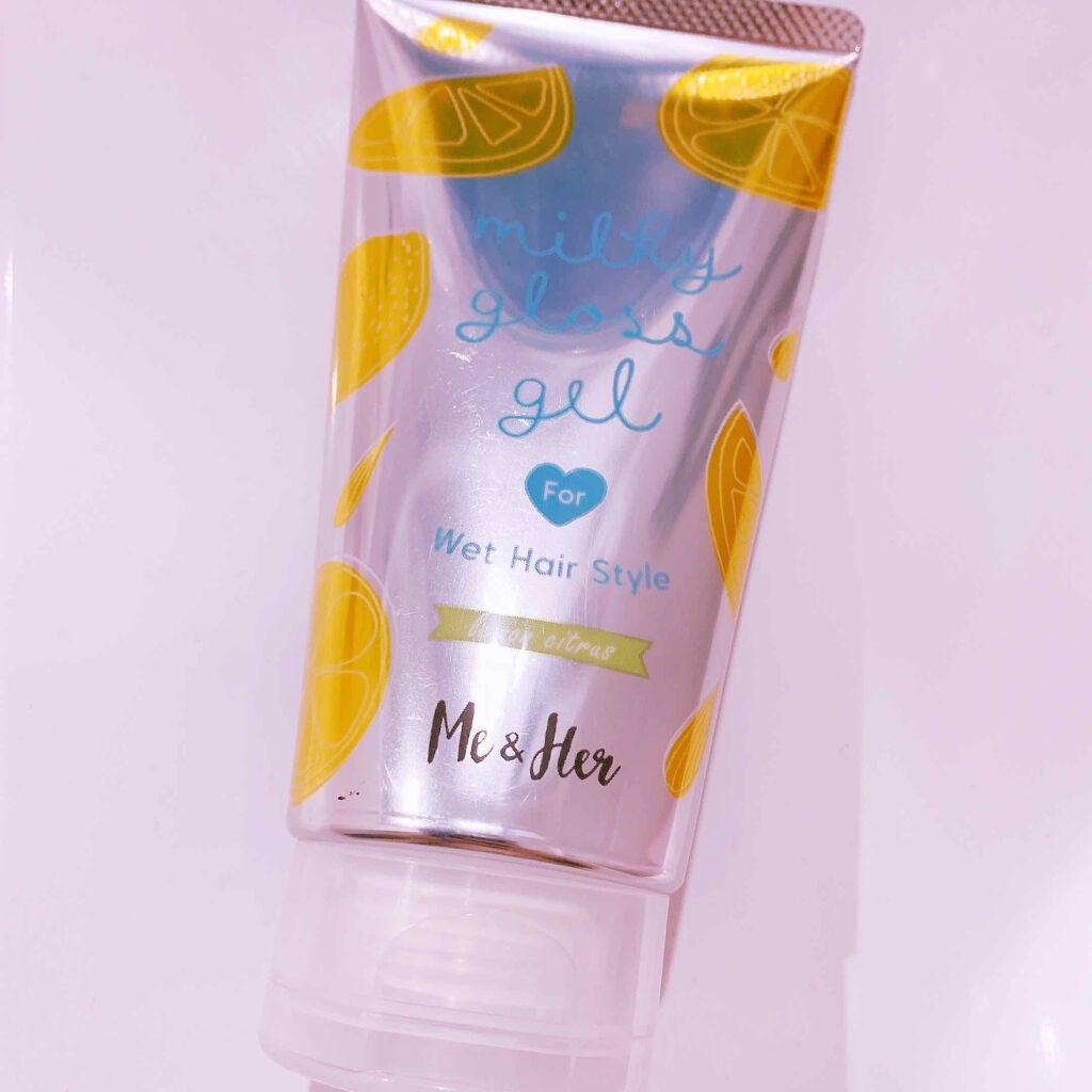 ミルキィグロスジェル レモンシトラス/Me&Her/ヘアワックス・クリームを使ったクチコミ(1枚目)