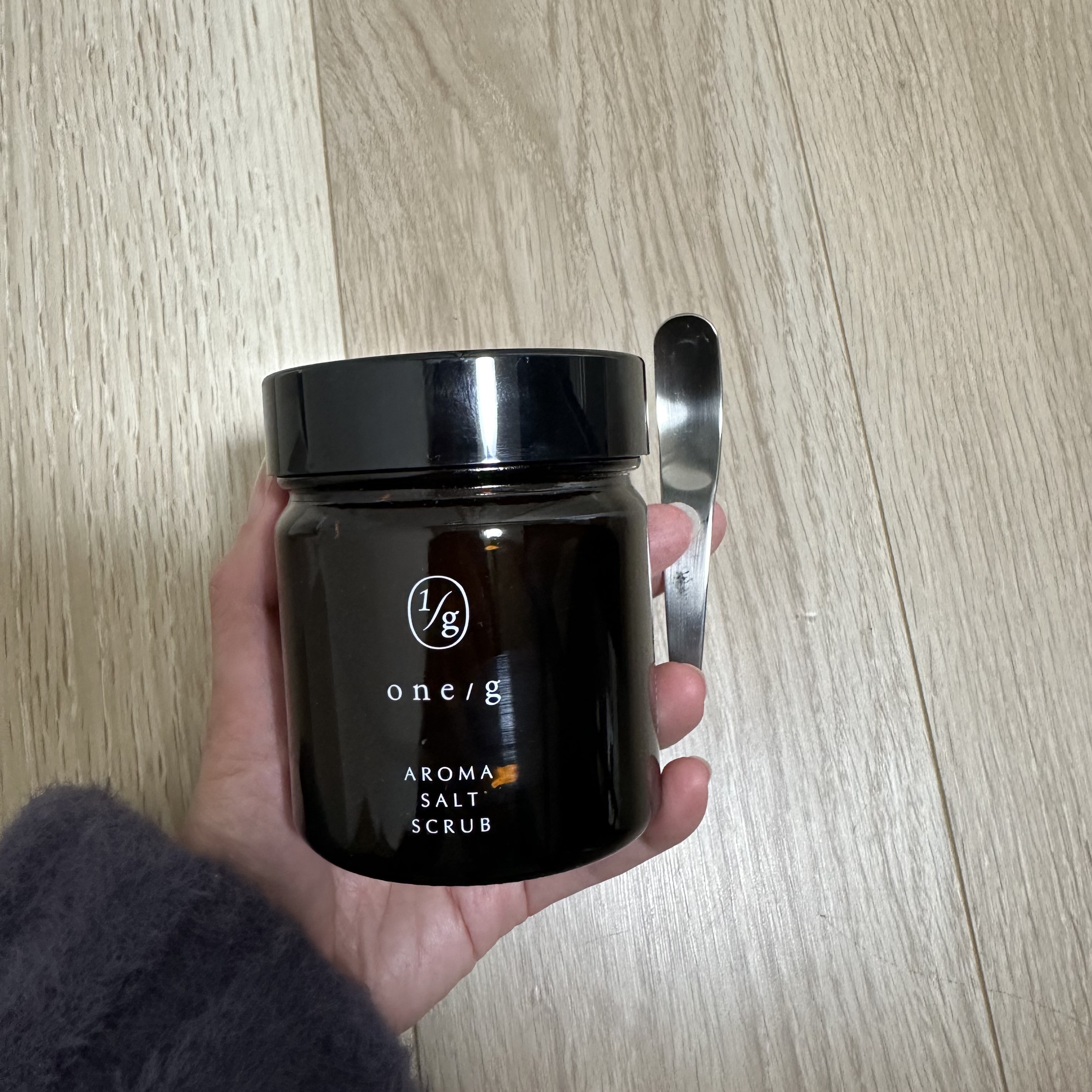 アロマソルトスクラブ/ワンオーバージー/ボディスクラブを使ったクチコミ（3枚目）