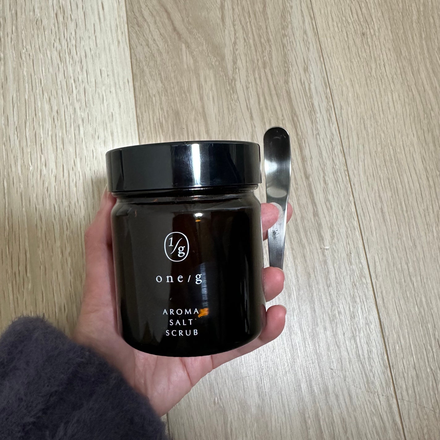 アロマソルトスクラブ/ワンオーバージー/ボディスクラブを使ったクチコミ(3枚目)