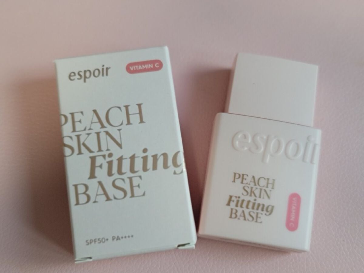 ピーチスキンフィッティングベース/espoir/化粧下地を使ったクチコミ(1枚目)