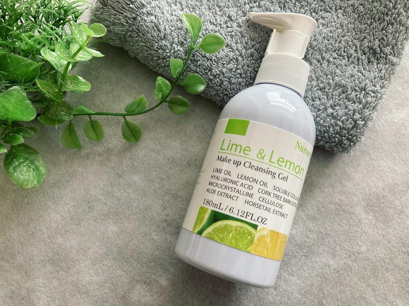 Wクレンジングジェルライム&レモン/Nursery(ナーセリー)/クレンジングジェルを使ったクチコミ(1枚目)