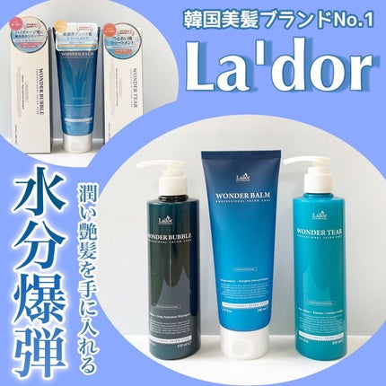 WONDER BALM/La'dor/洗い流すヘアトリートメントを使ったクチコミ(1枚目)