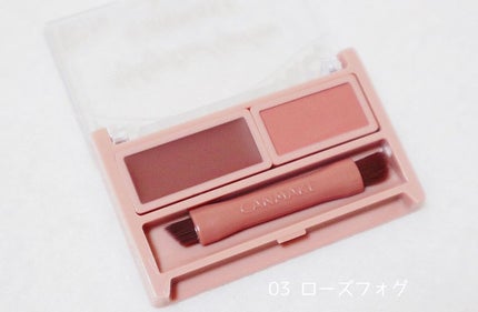 スタイリングデュアルアイブロウ/キャンメイク/アイブロウを使ったクチコミ(4枚目)