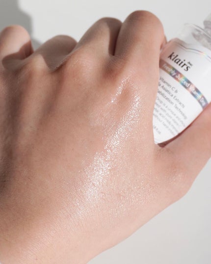 フレッシュリージュースドビタミンドロップ(35ml)/Klairs/美容液を使ったクチコミ(4枚目)