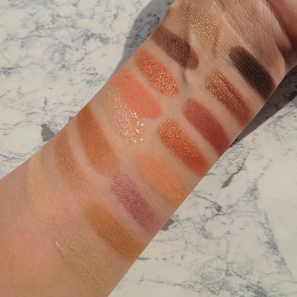 ボーンディスウェイ サンセット ストリップ アイシャドウ パレット/Too Faced/アイシャドウパレットを使ったクチコミ(5枚目)