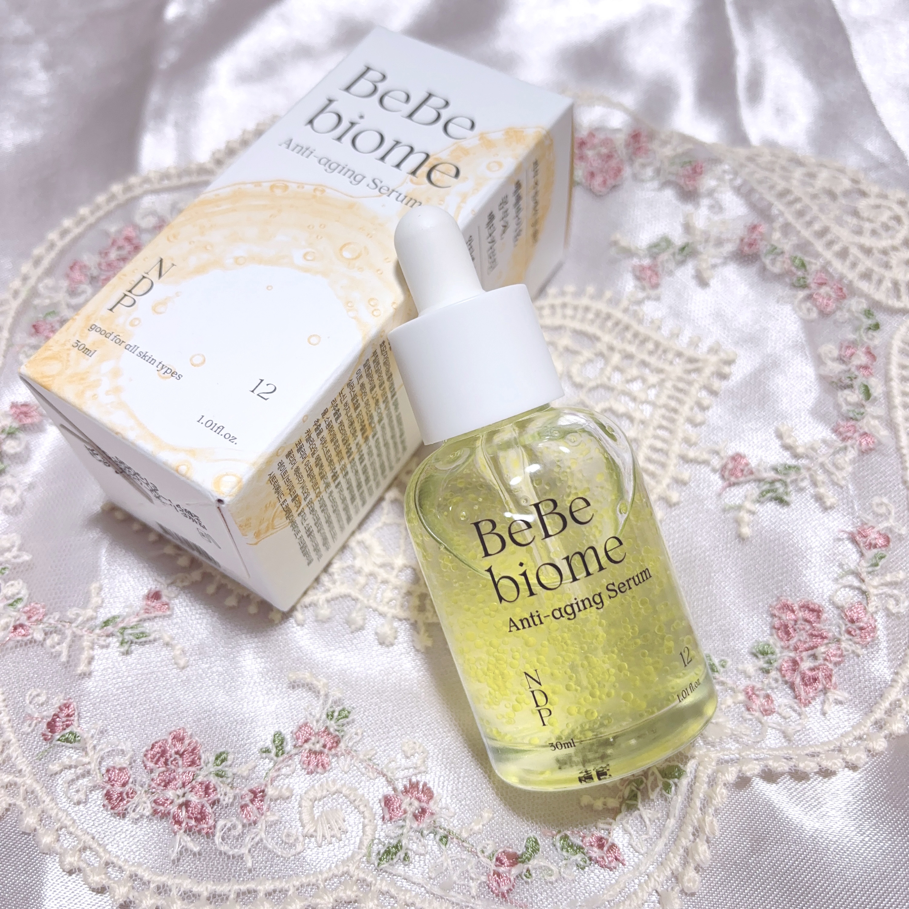 ベベバイオームアンチエイジングセラム/NATURAL DERMA PROJECT/美容液を使ったクチコミ（1枚目）