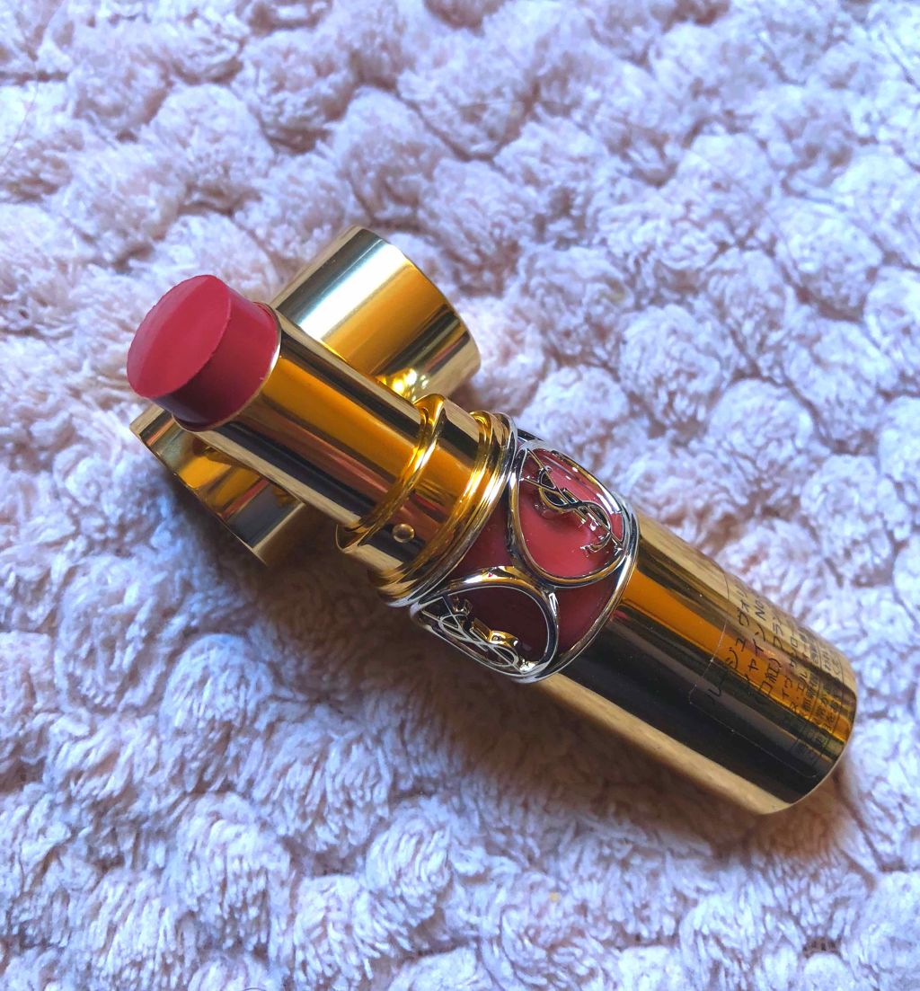 ルージュ ヴォリュプテ シャイン/YVES SAINT LAURENT BEAUTE/口紅を使ったクチコミ（1枚目）