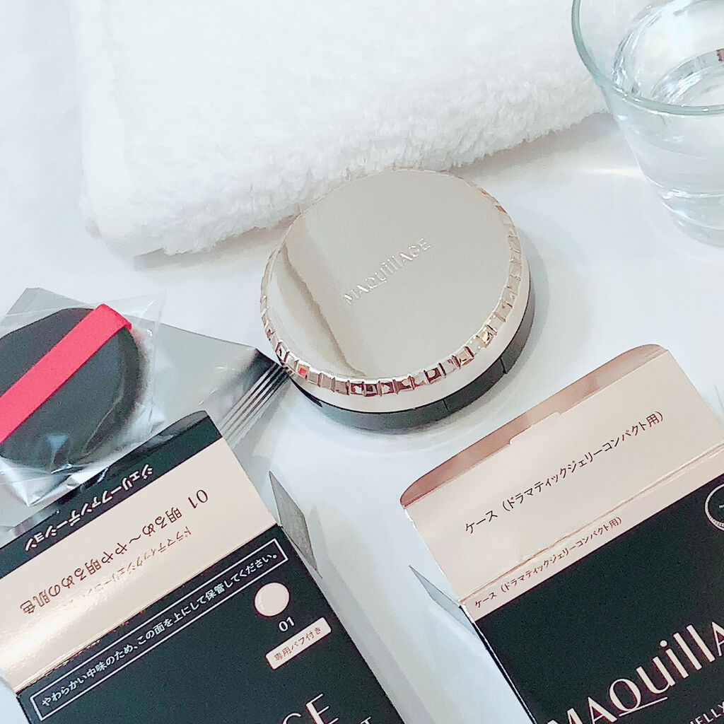 ドラマティックジェリーコンパクト/マキアージュ/クッションファンデーションを使ったクチコミ(3枚目)