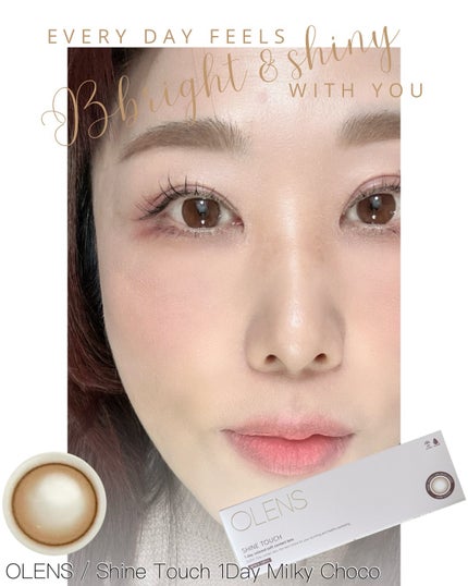 ViVi Ring 1day/OLENS/ワンデー(1DAY)カラコンを使ったクチコミ(3枚目)