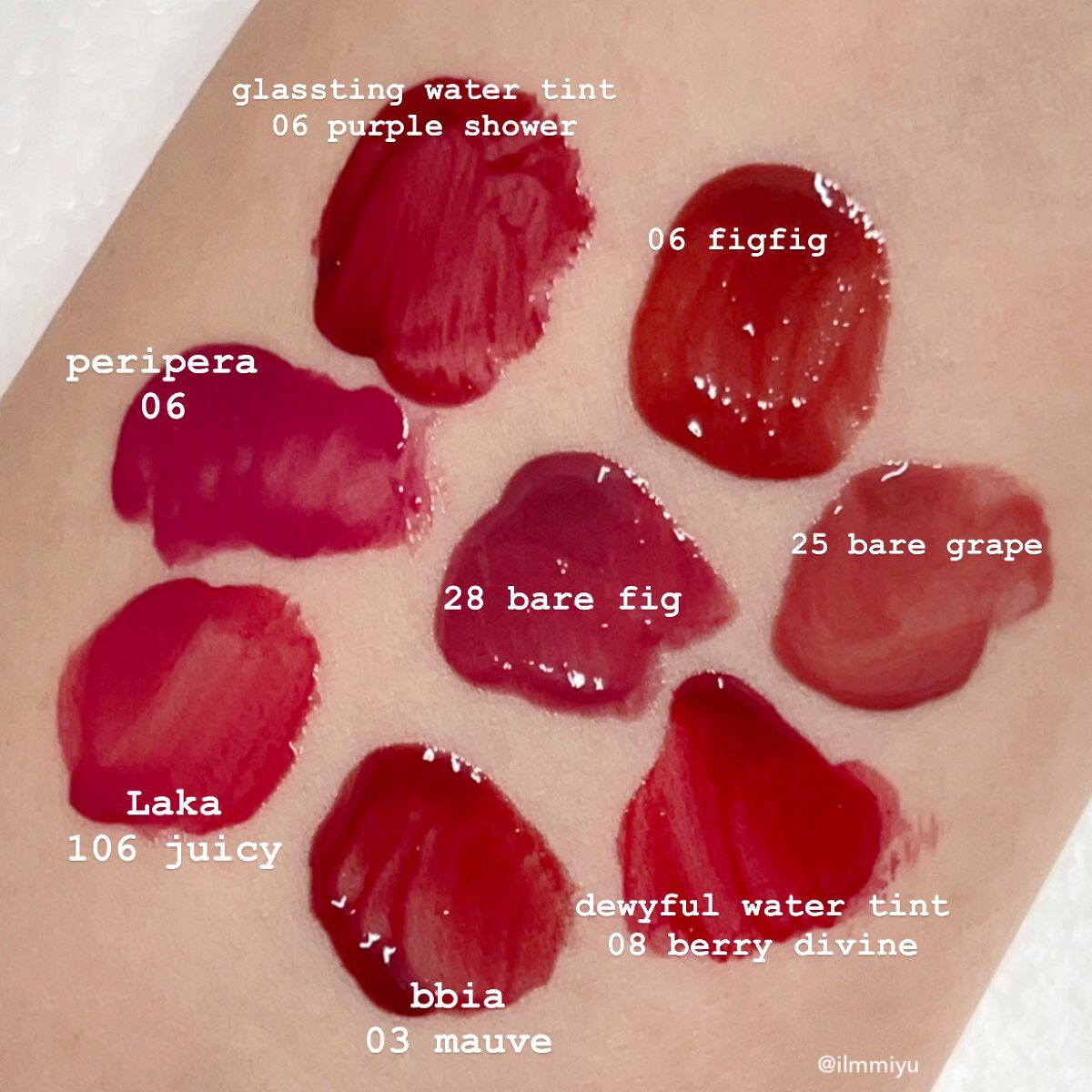 デューイ ブラー ティント 06 COZY PEACH/CLIO/リップティントを使ったクチコミ（2枚目）