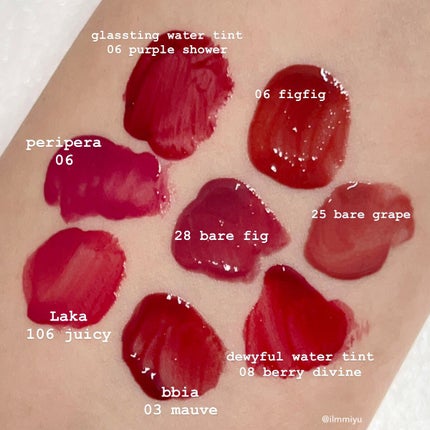 デューイ ブラー ティント 06 COZY PEACH/CLIO/リップティントを使ったクチコミ(2枚目)