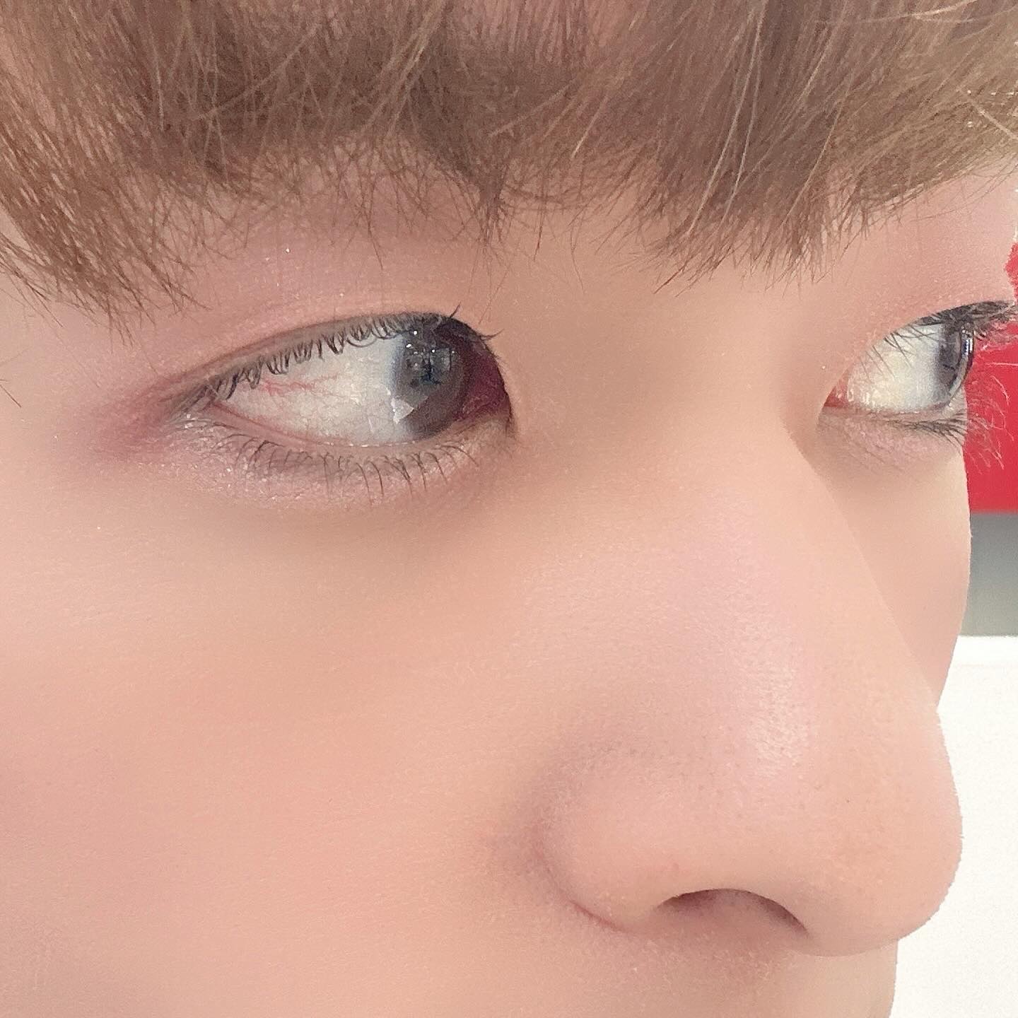 オーラデュウ プリズム イルミネーター ピコ 02 夕間暮れ/SHISEIDO/単色アイシャドウを使ったクチコミ（3枚目）