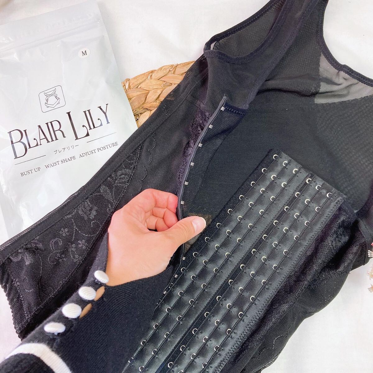 ブレアリリー コルセット/ブレアリリー/ボディグッズを使ったクチコミ（2枚目）