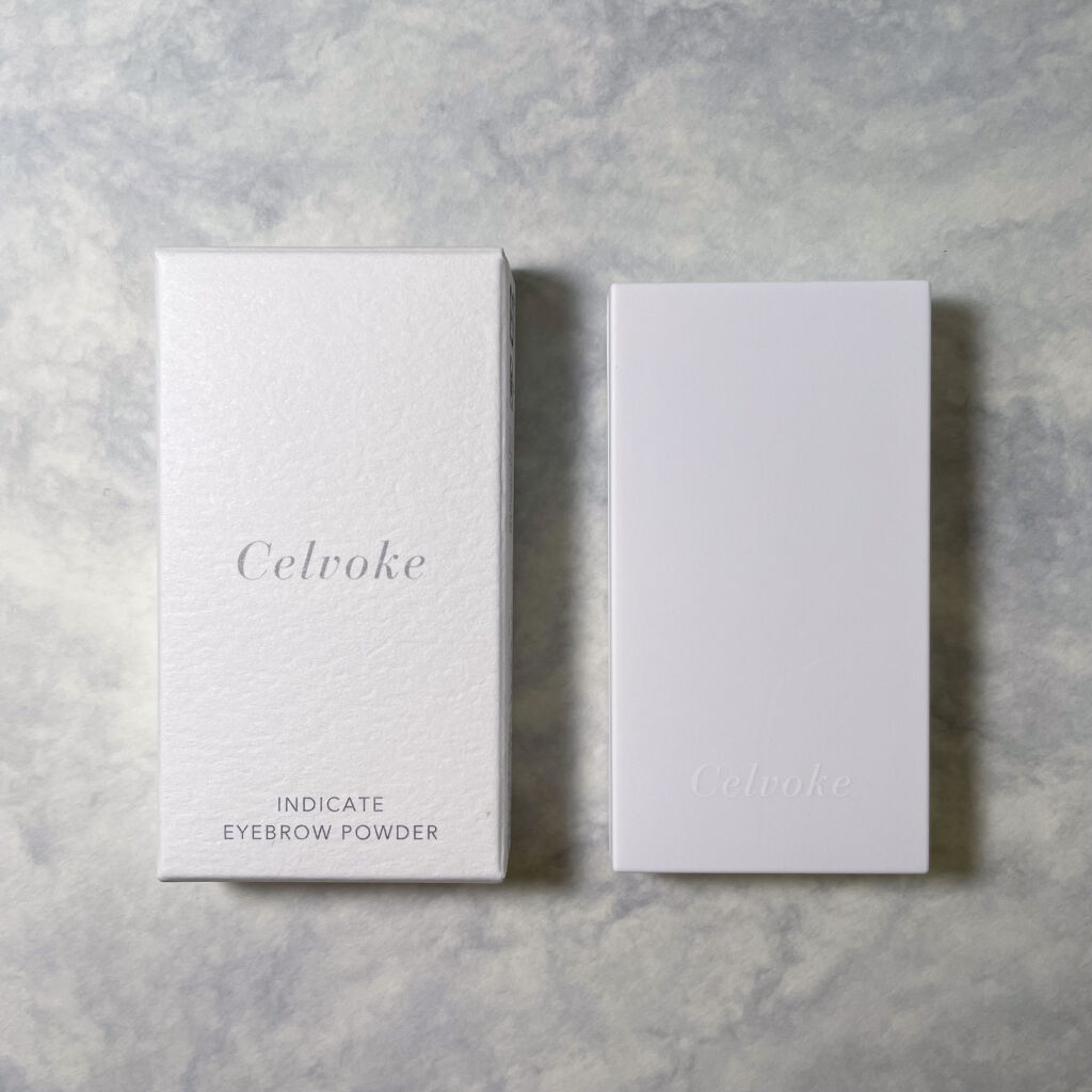 セルヴォーク インディケイトアイブロウパウダー EX01 クリムゾンブラウン/Celvoke/パウダーアイブロウを使ったクチコミ（2枚目）