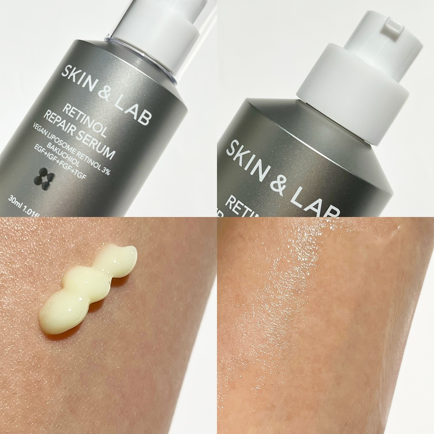 ヴィーガンリポソームレチノールセラム/SKIN&LAB/美容液を使ったクチコミ（3枚目）