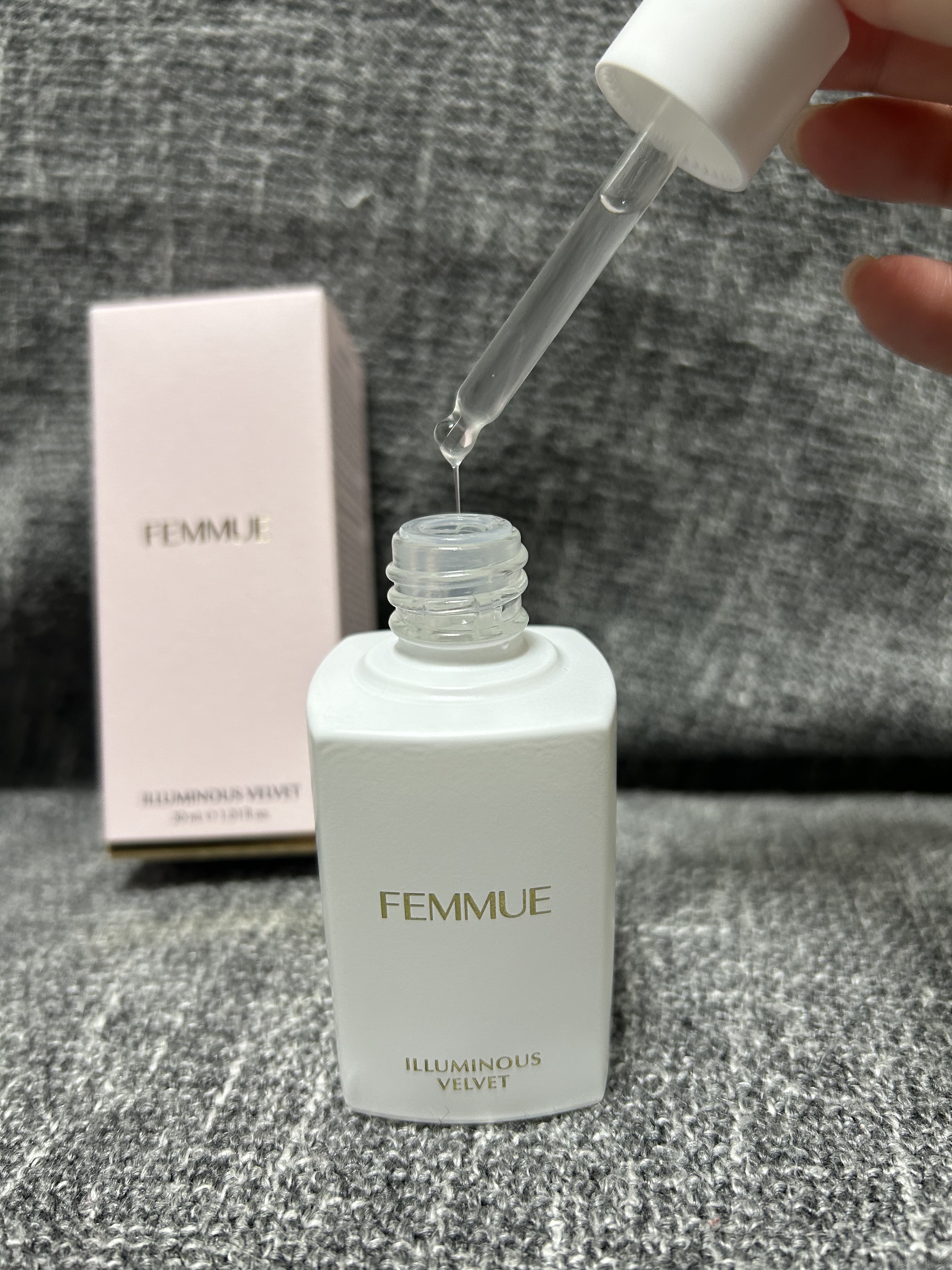 イルミナス ベルベット/FEMMUE/美容液を使ったクチコミ（2枚目）