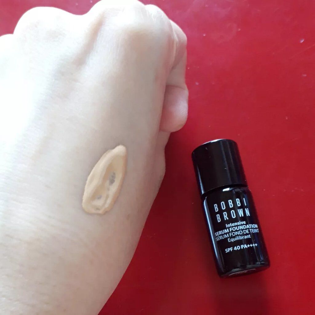 インテンシブ セラム ファンデーション/BOBBI BROWN/リキッドファンデーションを使ったクチコミ（3枚目）