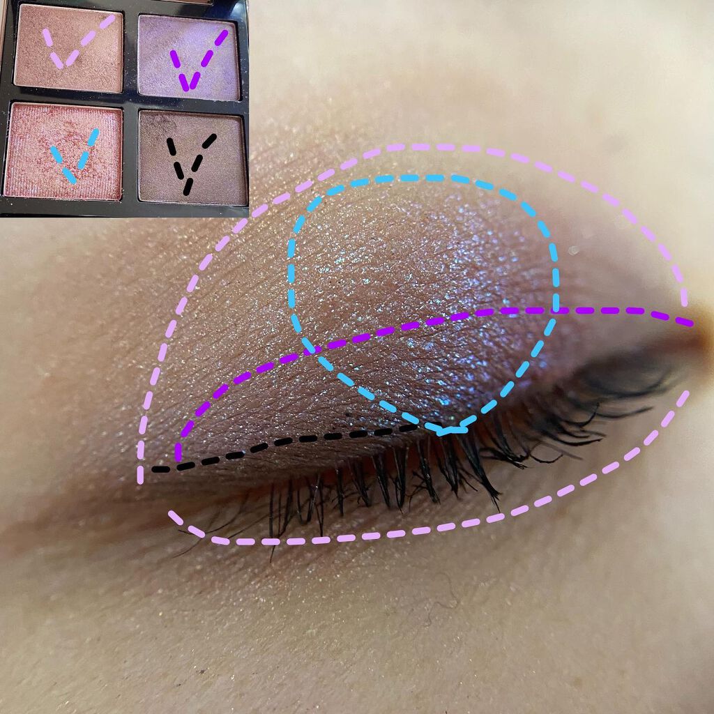 アイ カラー クォード/TOM FORD BEAUTY/アイシャドウパレットを使ったクチコミ(4枚目)