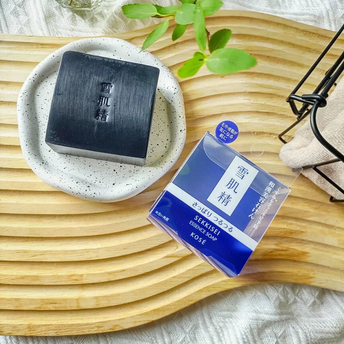 エッセンス ソープ/雪肌精/洗顔石鹸を使ったクチコミ(1枚目)