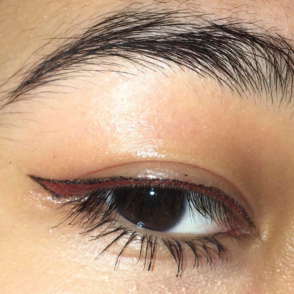 モテライナー リキッド/UZU BY FLOWFUSHI/リキッドアイライナーを使ったクチコミ（1枚目）