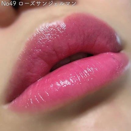 ルージュ ピュールクチュール ヴェルニ ウォーターグロウ/YVES SAINT LAURENT BEAUTE/口紅を使ったクチコミ(8枚目)