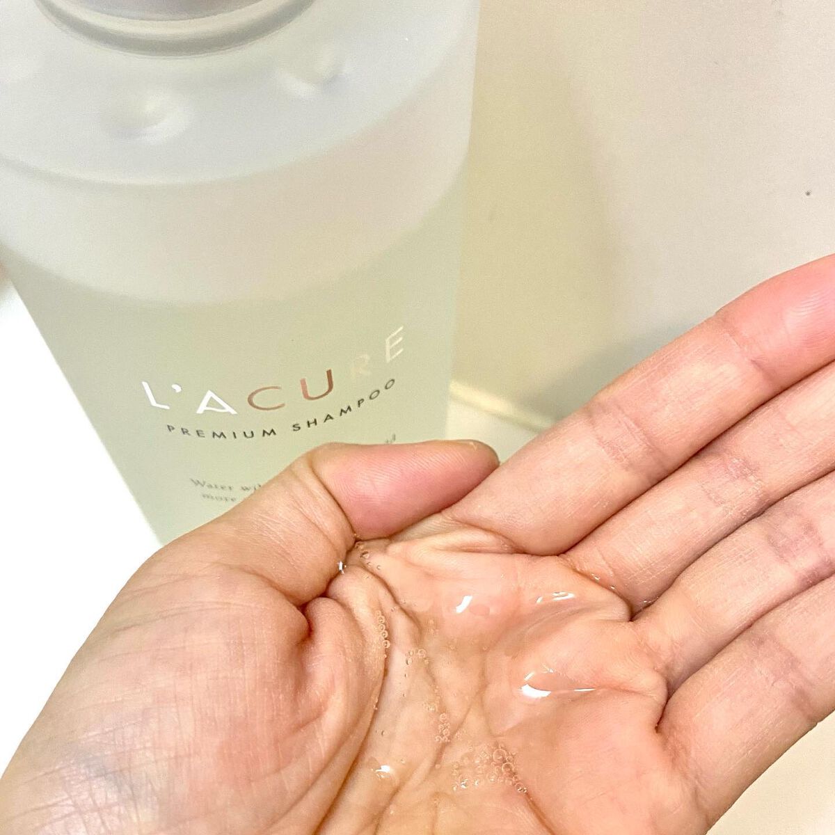 プレミアムシャンプー／プレミアムトリートメント/L'ACURE/市販シャンプーを使ったクチコミ（2枚目）