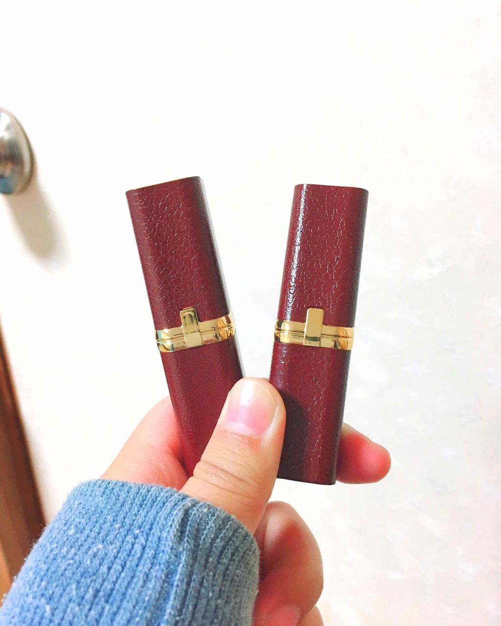 リュクスレザーコレクション/ロレアル パリ/口紅を使ったクチコミ(1枚目)