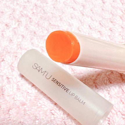 センシティブリップバーム キンモクセイ/SAM'U/リップバームを使ったクチコミ(2枚目)